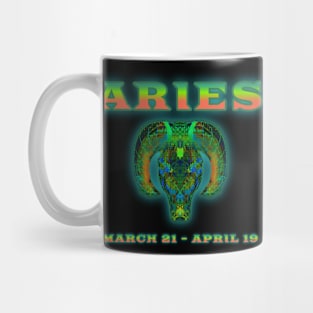 Aries 9b Black Mug